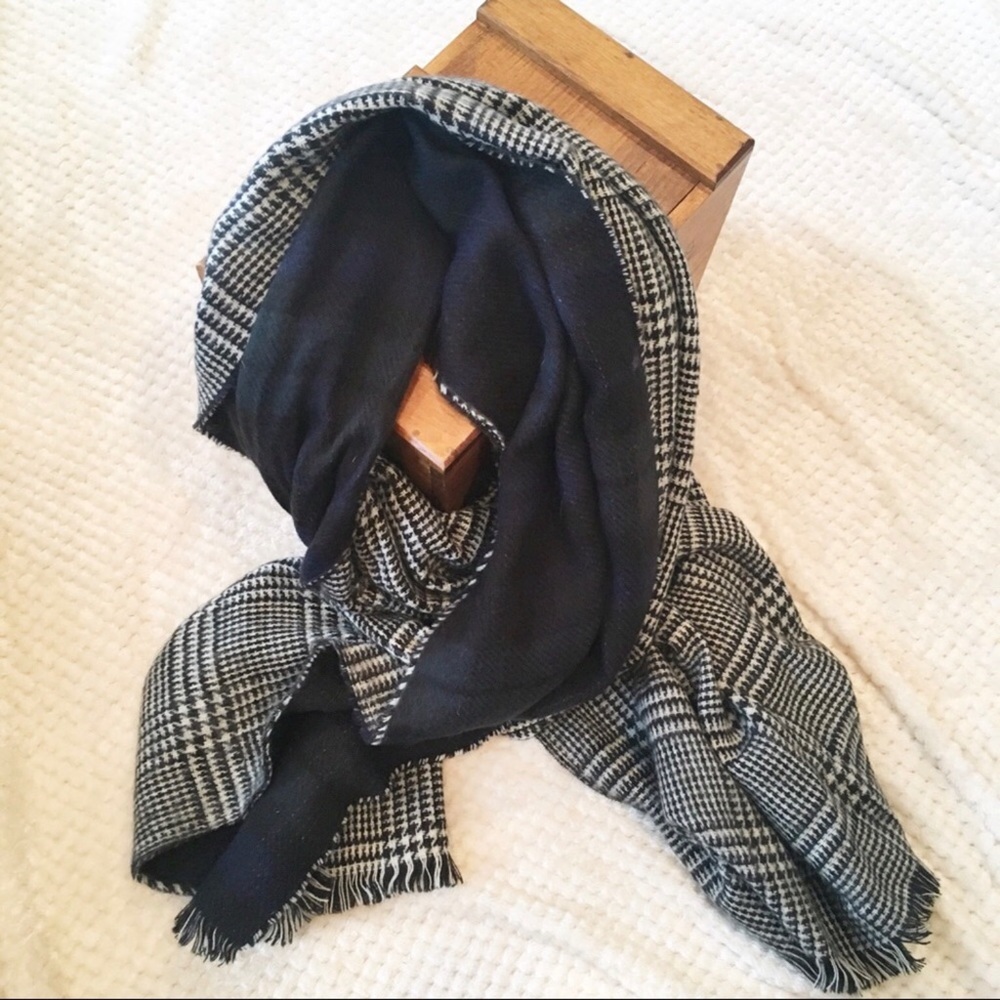 Aldo Accessories Reversible plaid Large Scarf